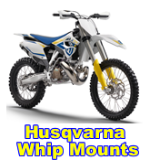 HRF Husqvarna whip mounts